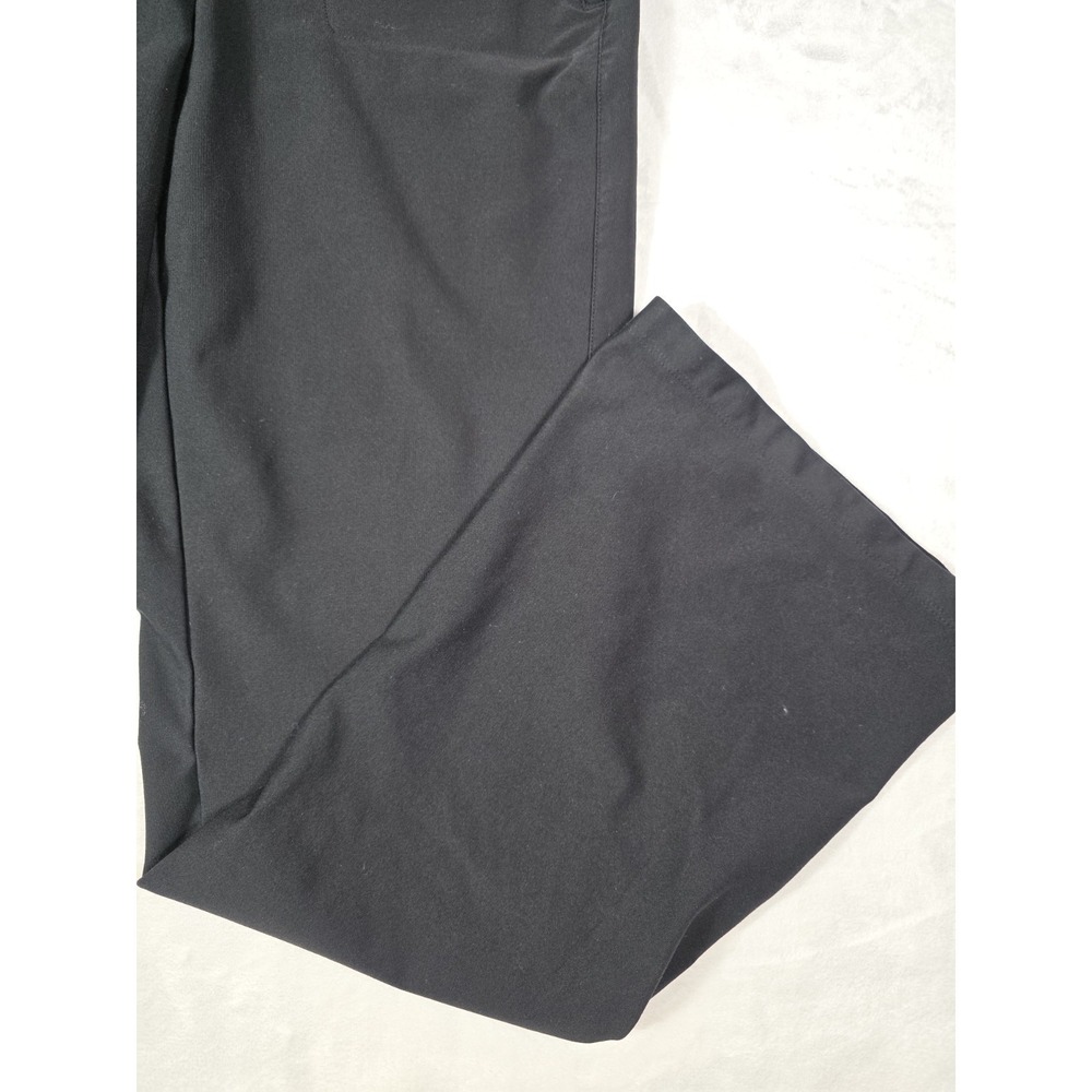 Nike Dri-FIT Stretch Wide Leg Pants Black Womens Size 6 Athletic Golf Career... - Picture 5 of 12